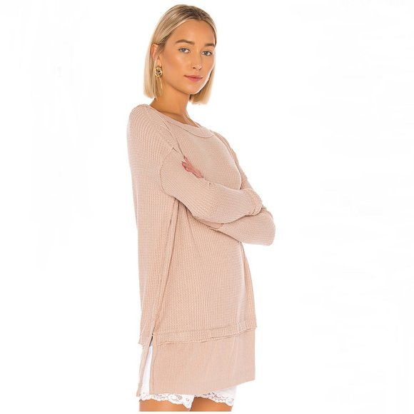 Free People ~ North Shore Thermal Top XS - Picture 2 of 5